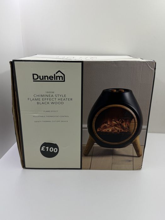 Încălzitor cu efect de flacără în stil șemineu de 1800 W Nou
