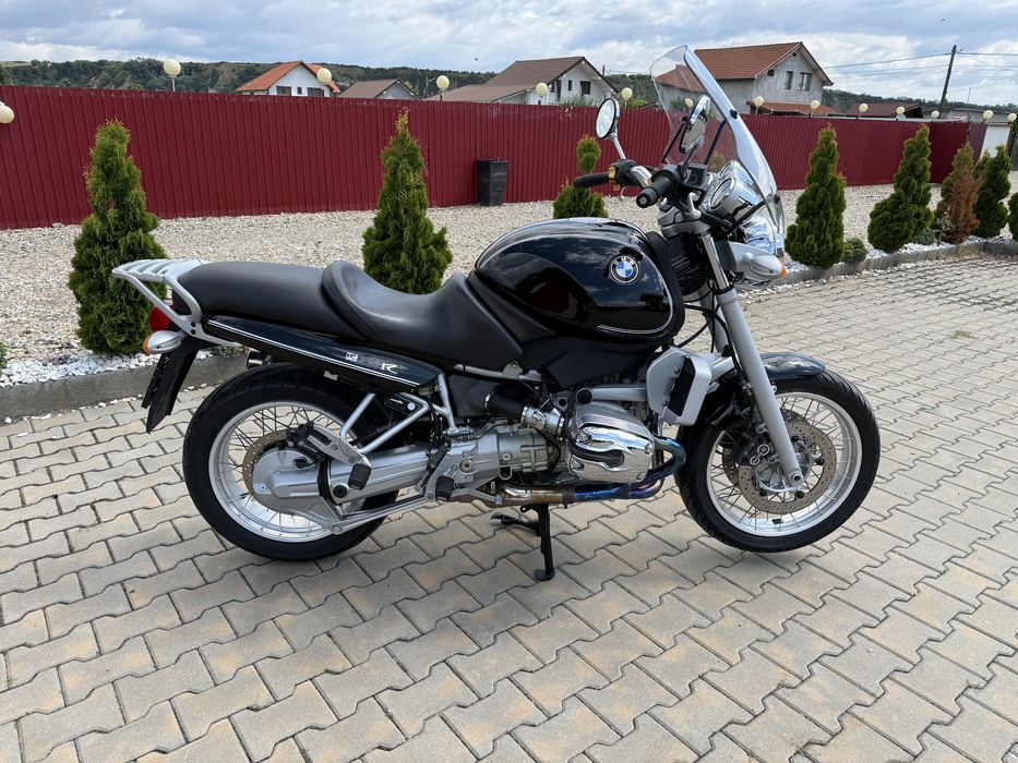 BMW R850 R CU ABS FATA+SPATE MANSOANE INCALZITE PENTRU PRETENTIOSI DE COLECTIE=fara exagerare impecabila recent adusa din Germania km reali carte serv