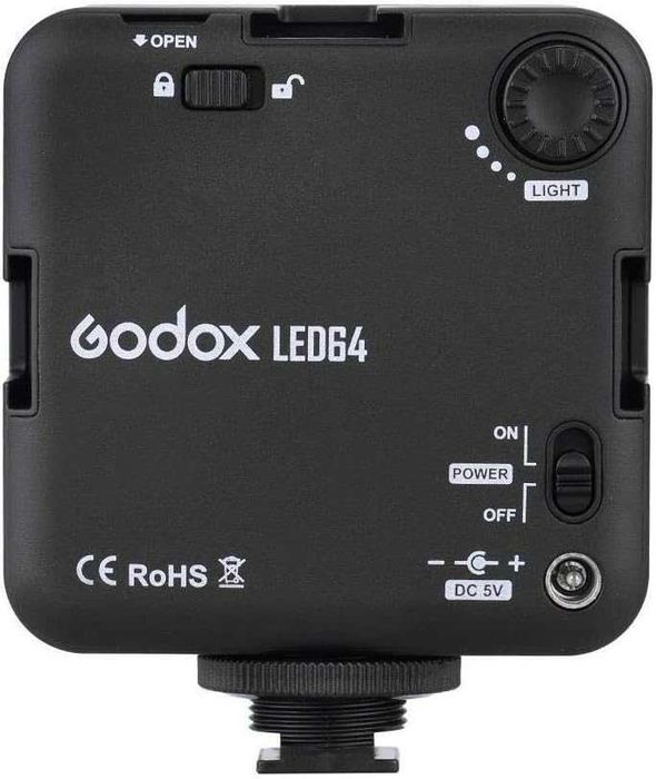 GODOX LED64 Преносима LED осветление за DSLR фотоапарати и видеокамери