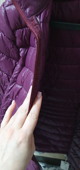 Куртка демисезонная цвет слива