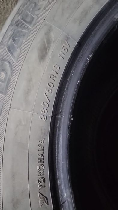 Продам шины "YOKOHAMA" *285/60/R18*
