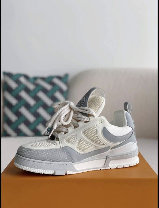 *NOU*Adidasi LV Skate Louis Vuitton Grey •PREMIUM•Verificare colet•