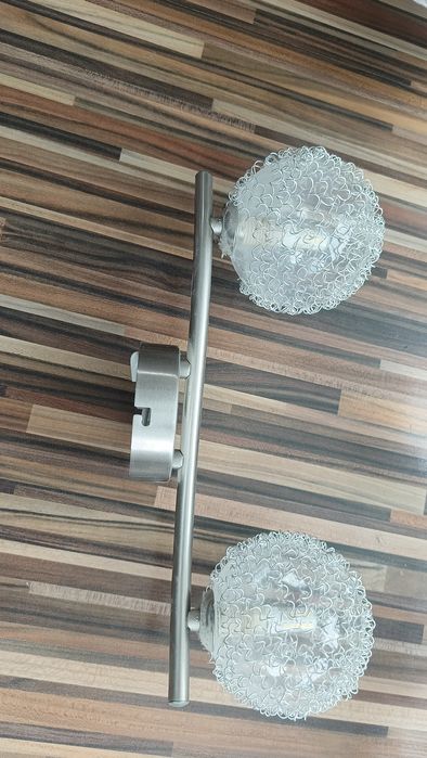 Lustră cameră cu doua halogene/leduri