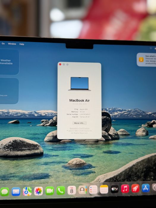Macbook Air M4 2025 13-inch 16Gb/256Gb/Baterie 100%/Garantie 12 luni @atsgsm.ro
