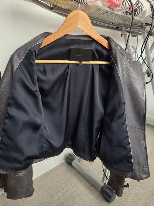 Geaca de piele Massimo Dutti