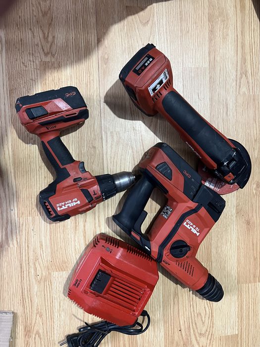 Vand kit hilti din 3 piece