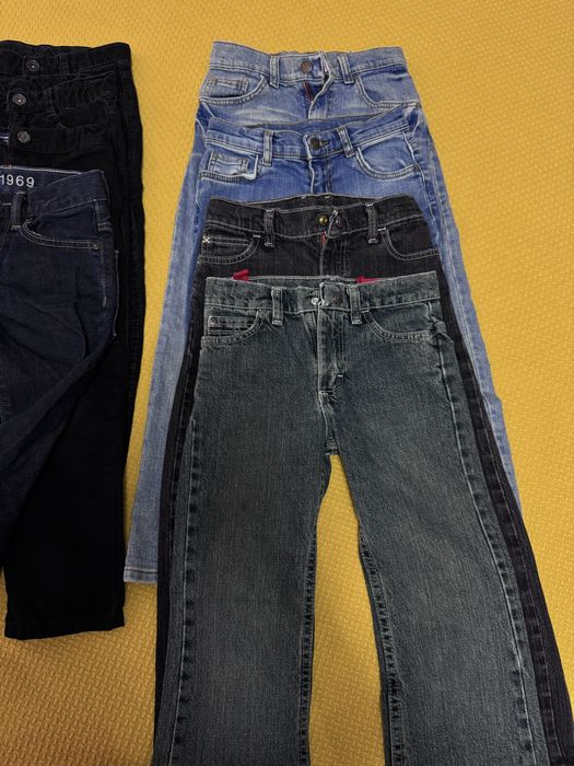 Брюки 5-6-7-8л. Wrangler, place, gap. В отл сост.