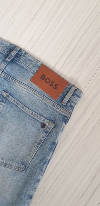 Hugo Boss Onyx Selvedge BO  Slim Fit  33/32 НОВО! ОРИГИНАЛ Мъжки Дънки