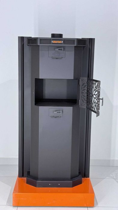 Печка утин, кумир ва газга мослашган