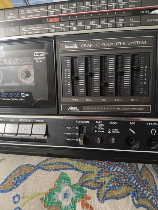 Radio caset JVC auto revers PC 30