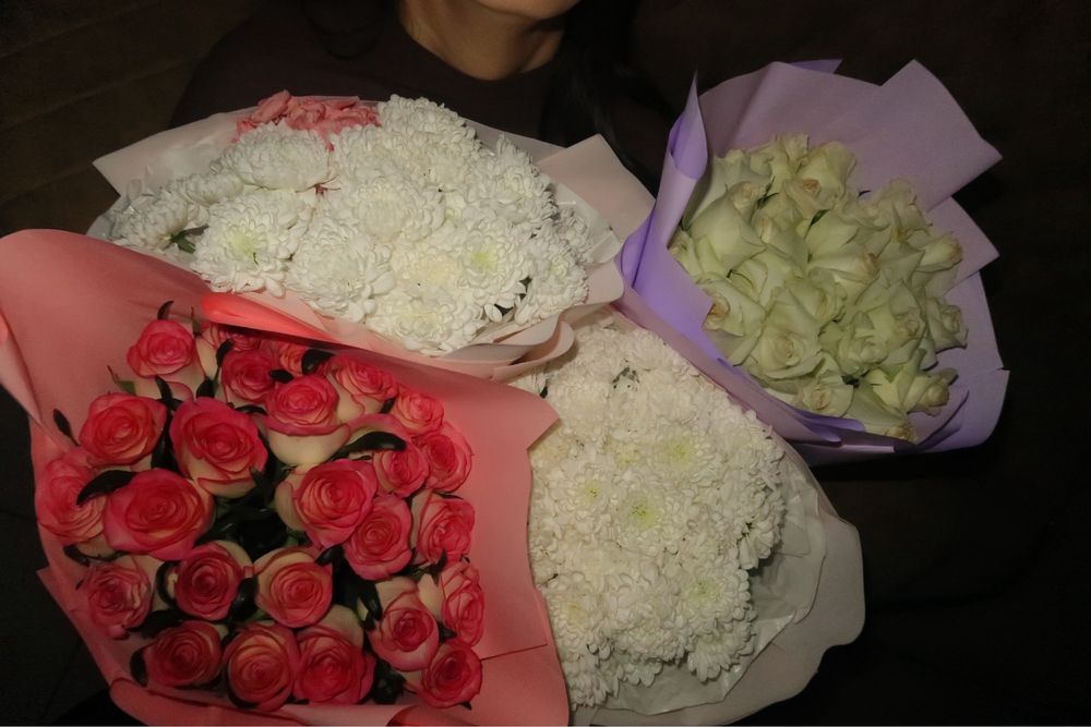 Букеты в хорошом состоянии