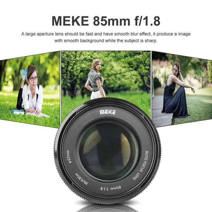 Obiectiv MEKE 85mm f1.8 pentru Nikon montura F