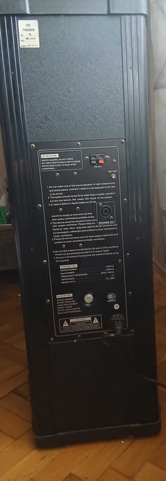 Караоке тонколона с безжичен микрофон