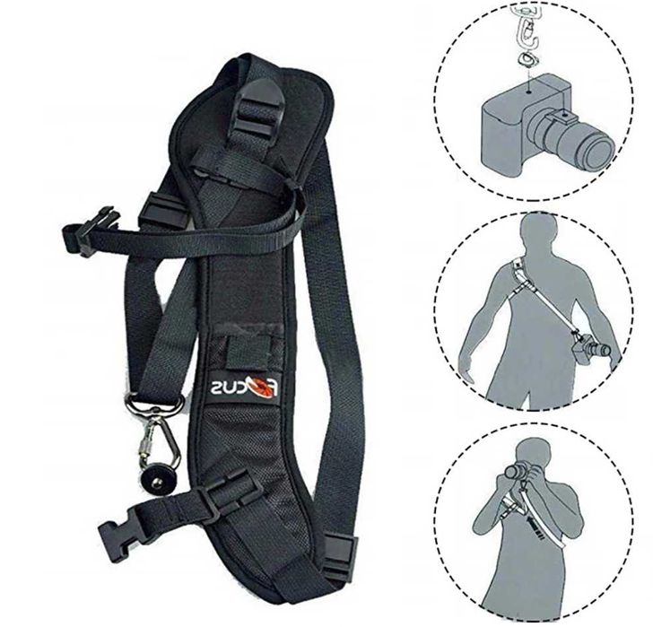 Ремък за фотоапарат / Canon, Nikon, Sony, Olympus, Samsung