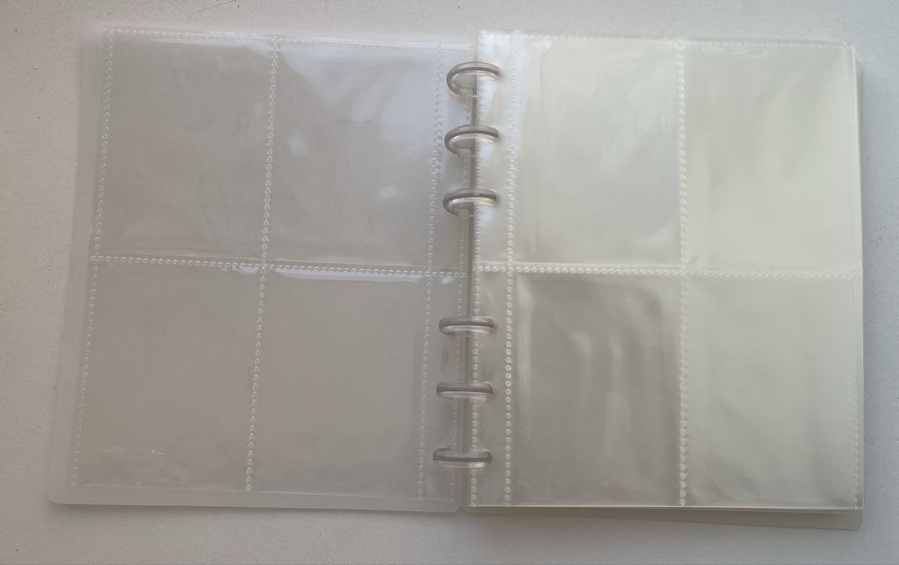 Большой биндер для карточек