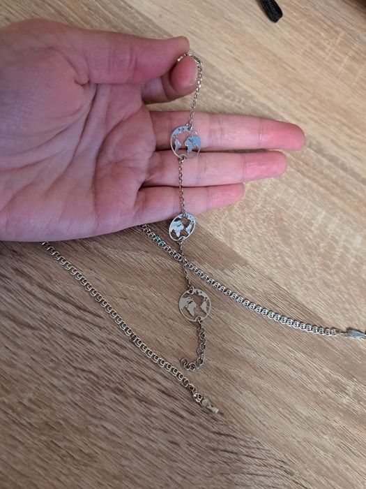 Сребри гривни и синджир S925