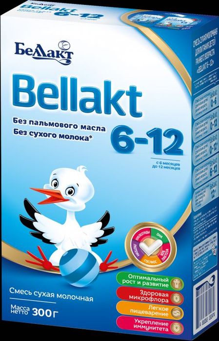 Смесь, Bellakt 6-12 месяцев