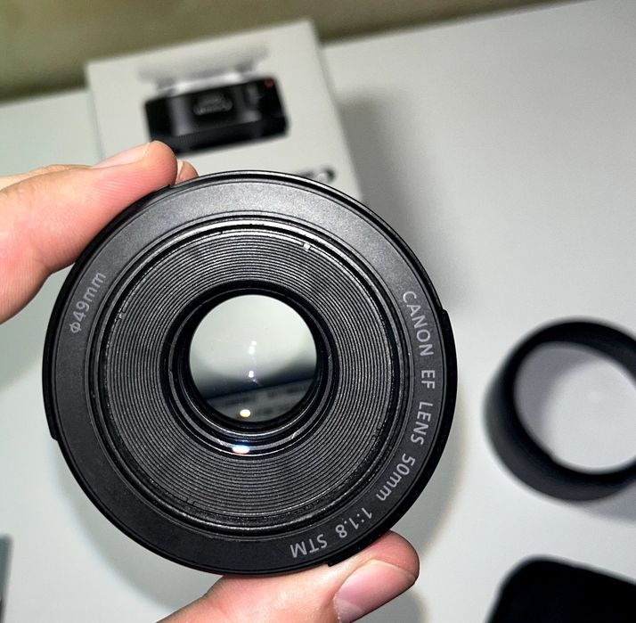 Pachet complet Canon 6D + 2 obiective + blitz Godox — cutii originale