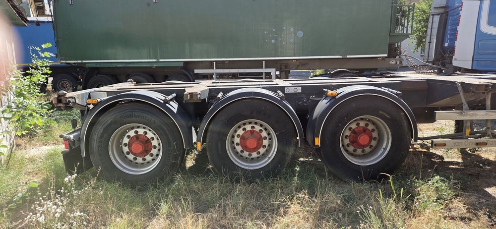 Portcontainer, șasiu container, schelet container, semiremorca