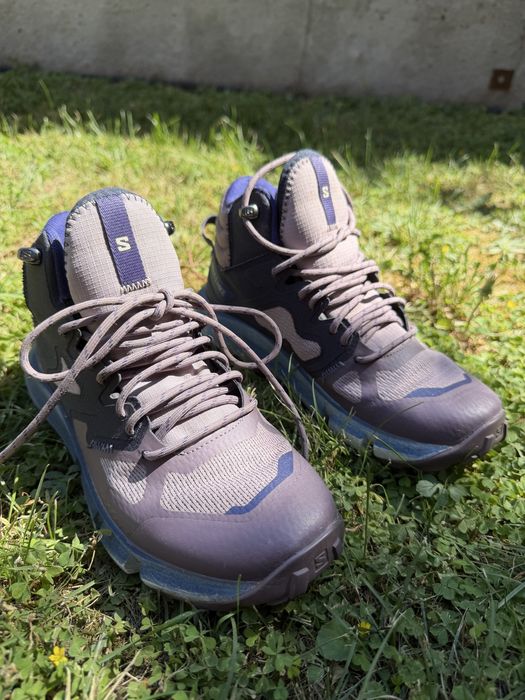 Дамски туристически обувки Salomon Predict Hike MID GTX - quail/nisk