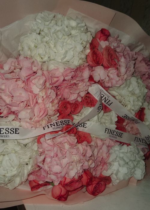 Букет гартензия.