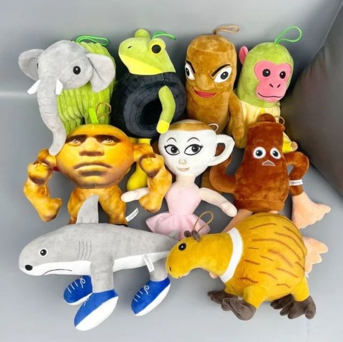 Italian brainrot плюшени играчки