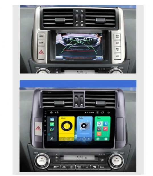 9-инчова мултимедия за TOYOTA Land Cruiser 150 Prado (2010–2013)камера