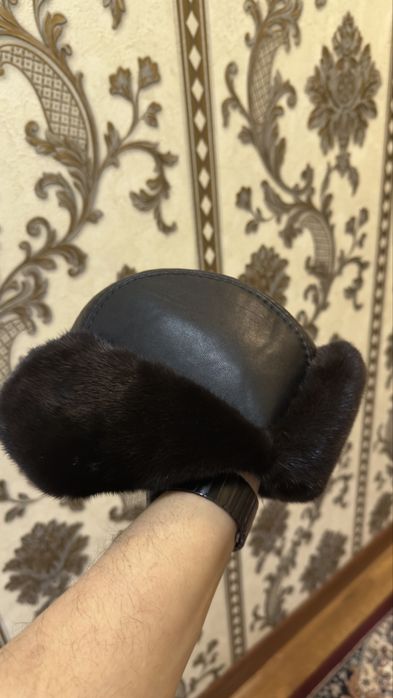 Норка кожанная, пр. России, размер-57, не подршёл размер!!