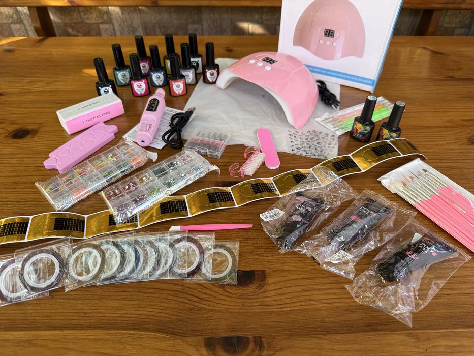 Комплект за маникюр електрическа пила гел лак