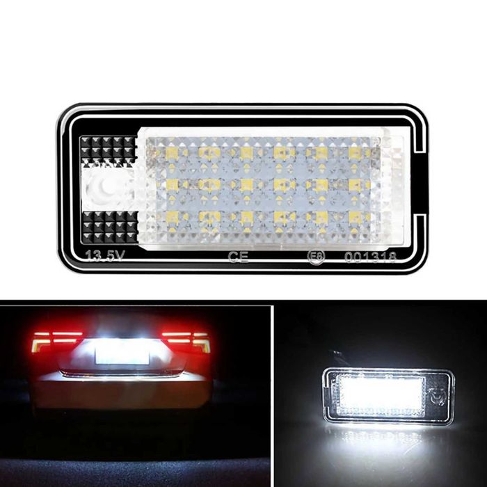 LED диодни Плафони за AUDI A3 A4 S3 S4 A6 S6 A8 S8 Q7 RS4