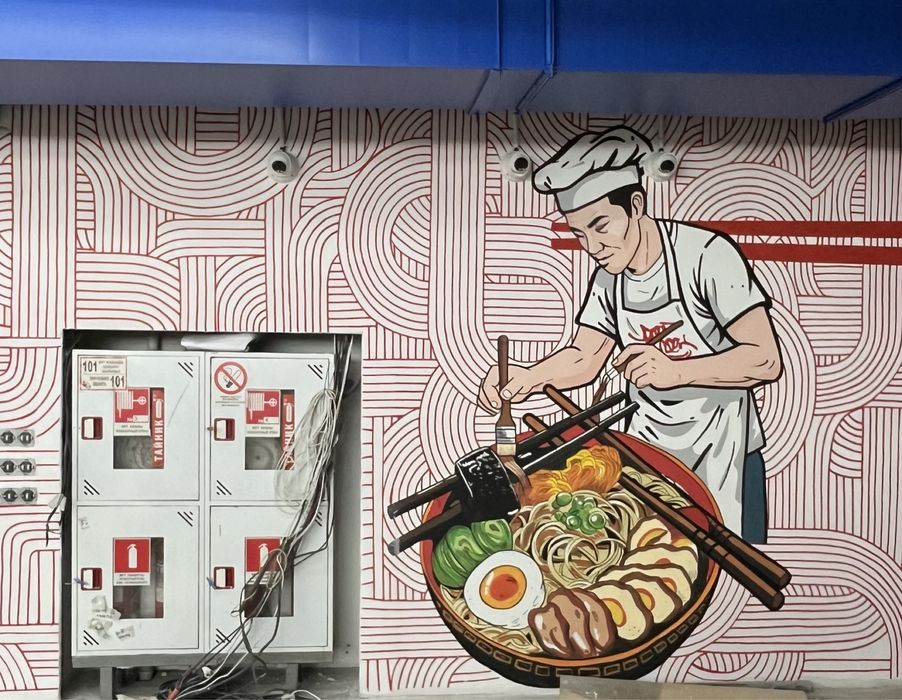 Роспись стен Алматы