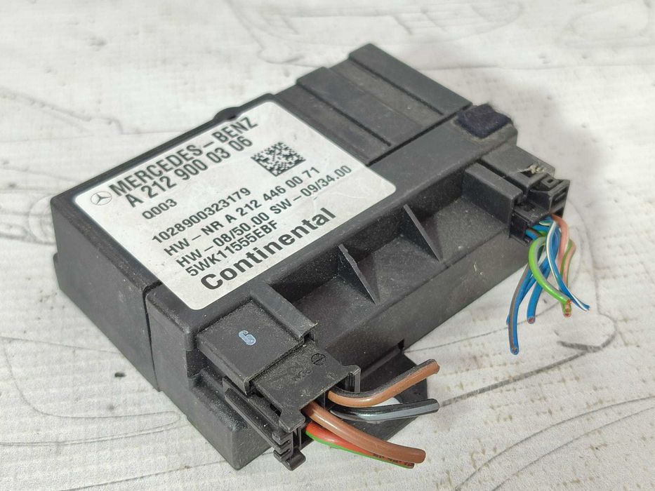 Modul comandă pompă combustibil Mercedes-Benz C W204 COD: A2129000306 2011 / [2007-2014] / (5G3)