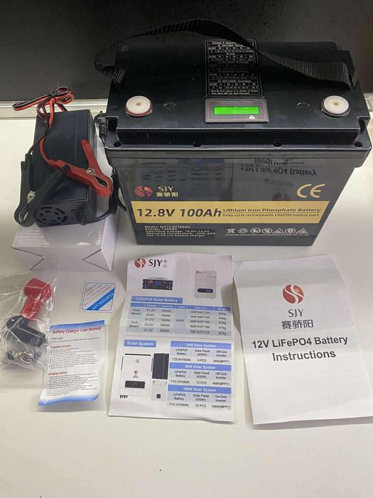 12.8V 100Ah LiFePO4