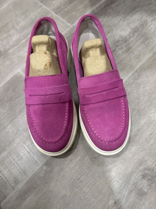 Лоферы розый 37 размер