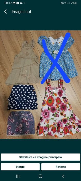 Rochite fetițe, 86,92,104,110,116,