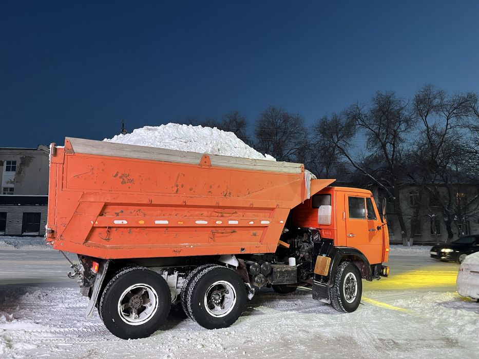 Вывоз снега и мусора очистка территорий от сне и мусора