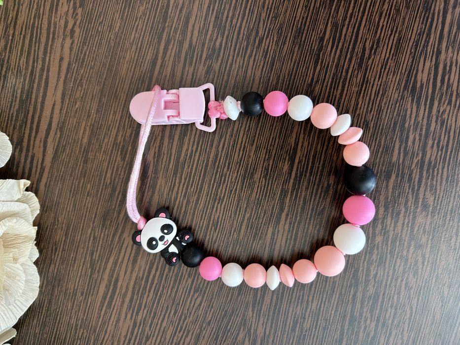 Accesoriu lantisor pentru suzete bebelusi
