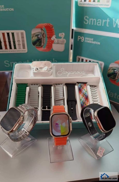 Комплект Смарт Часовник P9 със слушалки
Код на продукта: ED-P9

Компле