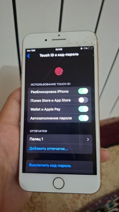 Iphone 8+ kafolati 3 oy