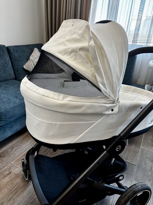 Бебешка количка Cybex Balios S Lux + кош за новорено + кошница за кола