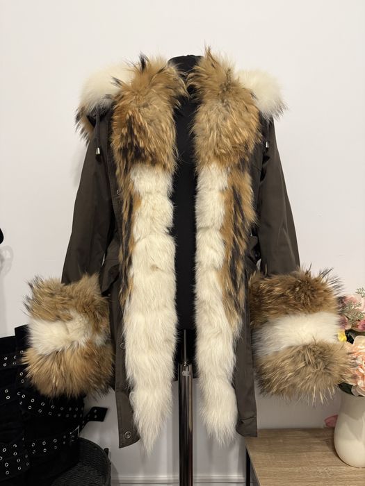 Parka blana naturala inalta calitate