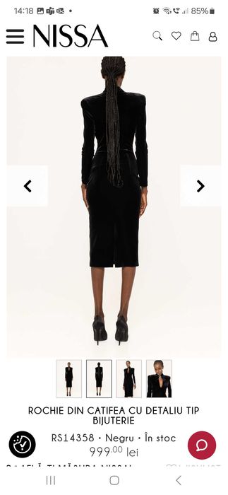 Rochie Neagra Nissa
