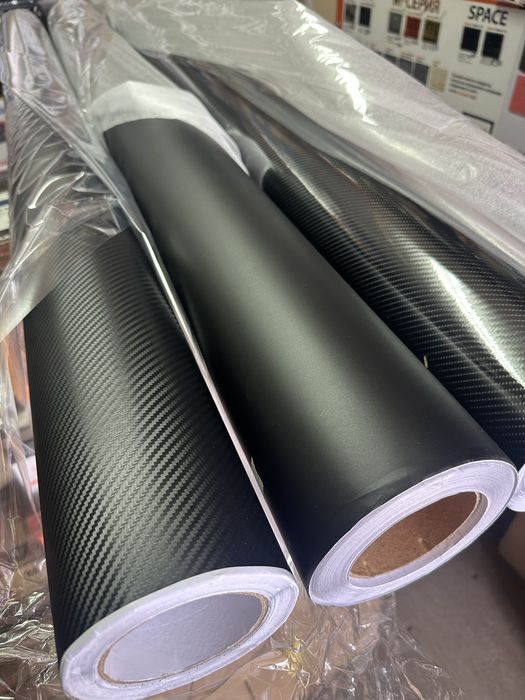 Пленка Карбон самоклеящаяся 3D и 5D