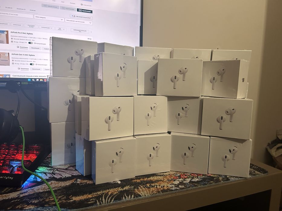 AlRPODS Gen 4/Pro 2/Pro 3 ANC Noi, Sigilate