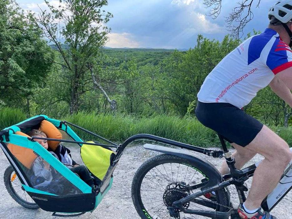 Carucior remorca pentru bicicleta Tout Terrain Singletrailer