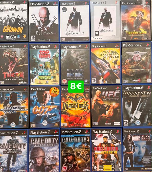 Playstation 2 игри над 100 / Spyro/ Hitman/ Prince of Persia/ Worms