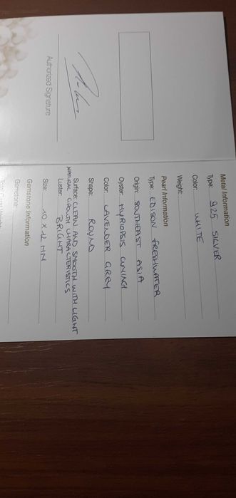 Pandantiv cu perle naturale Edison