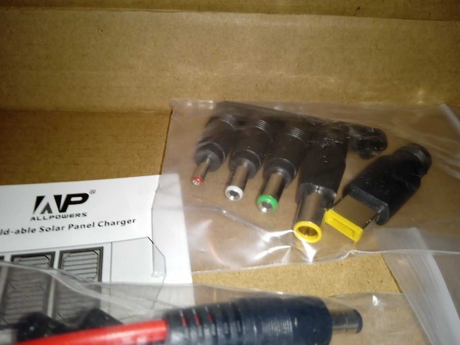 ALLPOWERS™ 18V 21W Сгъваем Соларен Панел 3х SUNPOWER® Слънчев Комплект