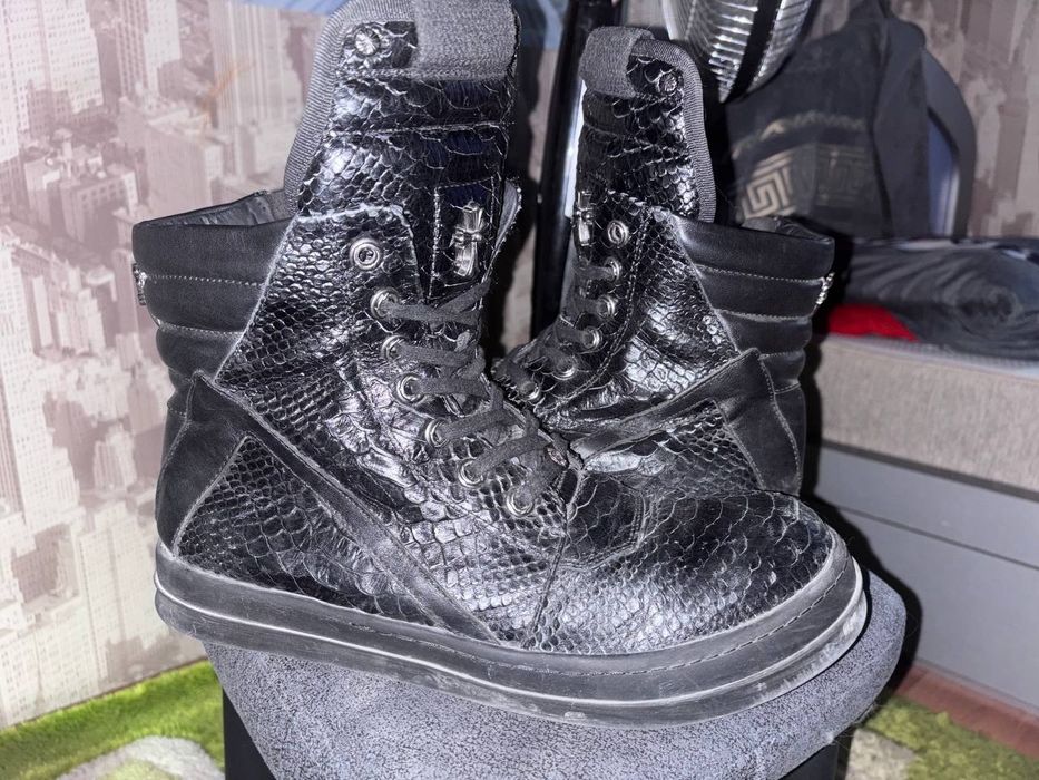 Rick owens X chrome hearts