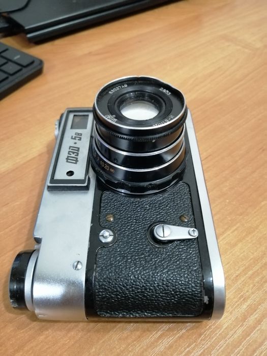 Фотоаппарат ФЭД, советский, пленочный